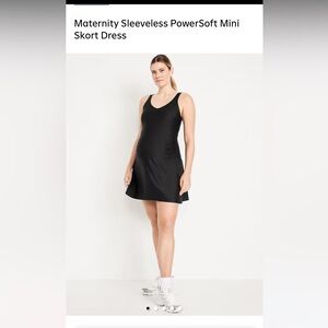 Bundle of 4 old navy maternity workout 1 dress and. 3 workout skorts